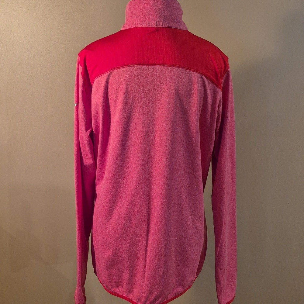 NIKE Quarter-Zip Women's Red Dri-Fit Golf Top SIze XL - Picture 7 of 16